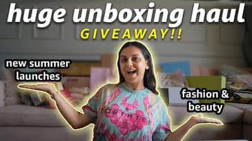 UNBOXING PR 🎁  Summer 2024 Launches from Brands in India | Aanam C