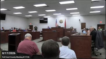 Full Court County meeting 8/17/2026