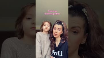 Your babies are your best business partners 💗 #shorts #mom #parents