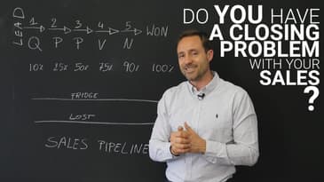 Do you have a closing problem with your sales ?