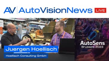 Juergen Hoellisch - Hoellisch Consulting GmbH - Interview @ AutoSens Brussels 2023