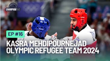 Ep. 16: Kasra Mehdipournejad: From Refugee to Flag Bearer - An Olympic Athlete's Advocacy