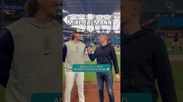 A Fan Said WHAT To This MLB Pitcher?? 😳 #shorts #baseball #seattle #mariners #orioles #pnw