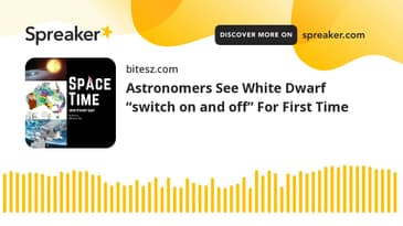 Astronomers See White Dwarf “switch on and off” For First Time
