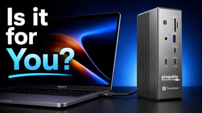 Plugable Thunderbolt 5: Desktop Power in One Dock