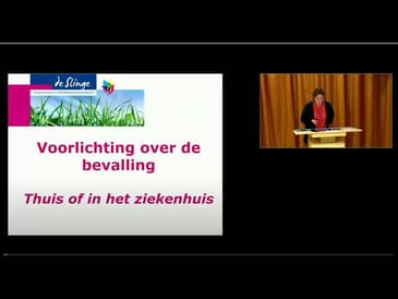 Voorlichting over de bevalling - thuis of in het ziekenhuis