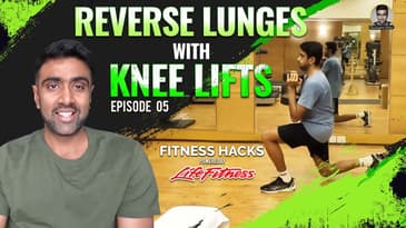 Reverse Lunges with Knee Lifts | Fitness Hacks | E5 | R Ashwin | #Lifestyle #Fitness #Health