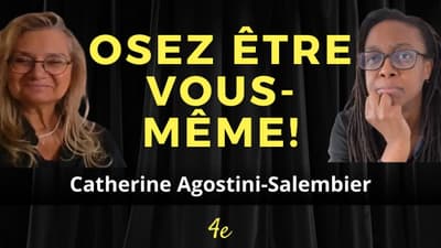 L'acte de DÉSOBÉISSANCE c’est d’être soi-même : Catherine Agostini-Salembier sur 4e de couverture
