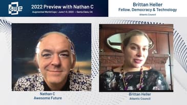 AWE 2022 Preview - XR Security & Safety: Brittan Heller - Atlantic Council