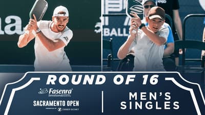 Federico Staksrud v Tama Shimabukuro at the Fasenra Sacramento Open