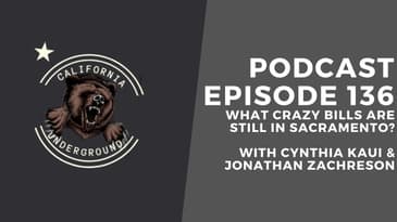 Episode 136 - What Crazy Bills Are Still in Sacramento?