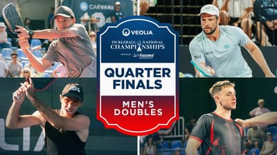 Shimabukuro/Johnson v Bar/Frazier at the Veolia Atlanta Pickleball Championships