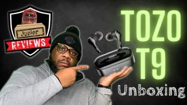 Unboxing the TOZO-T9 True Wireless EarBuds #JuniorReviews