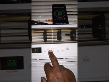 Frigidaire 10,200 BTU AC Decibel Test
