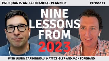 Nine Investing and Life Lessons From 2023