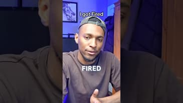 I got fired from my tech job