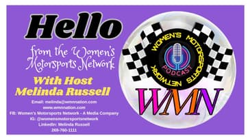 Guest Landspeed Louise with host Melinda Russell