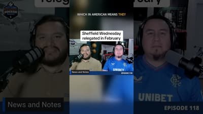 With 13 matches left, Sheffield Wednesday have been relegated from the Championship