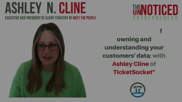 The importance of owning and understanding your customers' data; with Ashley Cline of TicketSocket