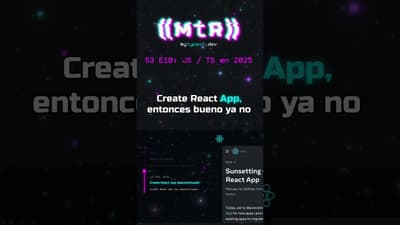 S3 E10: JS / TS en 2025 - CRA descontinuado #react #createreactapp #2025 #podcast #webdevelopment