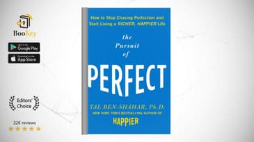 The Pursuit of Perfect  Book Summary By  Tal Ben-Shahar  Stop Chasing Perfection and Start Living a