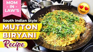 South Indian Style Mutton Biryani Indian Food Recipe
