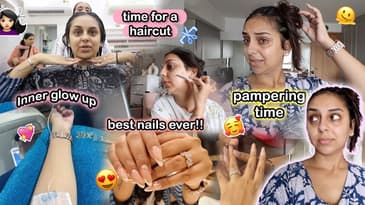 my FULL ON pre vacation GLOW UP ROUTINE | pampering myself to the fullest! | Aanam C