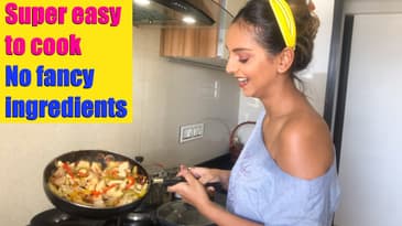Vegetables & Chicken In Butter Garlic Pepper Sauce | Fusion Food Recipe