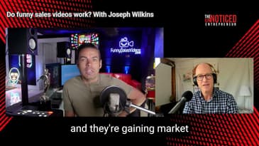 Trailer: Do funny sales videos work? With  Joseph Wilkins.