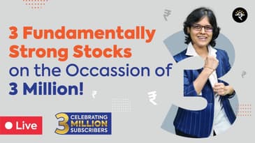 3 Fundamentally Strong Stocks | 3 Million Celebration | CA Rachana Ranade