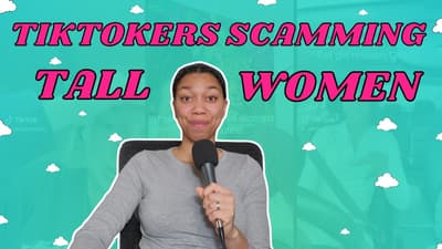 The "Tall Girl Friendly Scam" on TikTok | Tall Women Are Getting Heightfished...