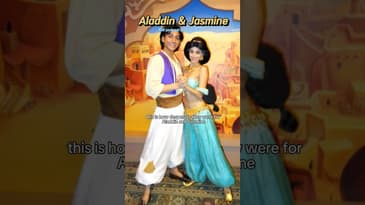Aladdin and Jasmine really are treated like royalty at Disney World 🤣