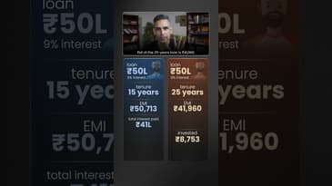 Home LOAN - 2 Stories, Alag RESULTS! | Ankur Warikoo #shorts