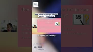 How Do You Implement Drinking Water in Your Lifestyle? #water #youtubeshorts #shorts