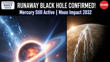 Runaway Black Hole CONFIRMED by JWST Leaving 200,000 Light-Year Star Trail!