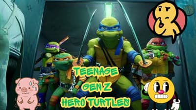Teenage Gen z Hero Turtles