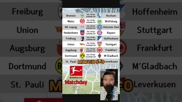 #bundesliga #matchday #30 #preview