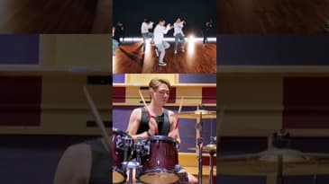 k-pop should have live bands at their concerts, so we did a #kpopdrumcover to prove our point