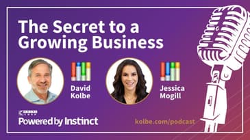 The Secret to a Growing Business featuring Jessica Mogill of Crisp | Powered by Instinct