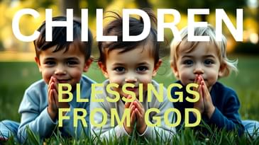 Children Are A Blessing From The Lord | Bible Verses That Will Touch Your Heart. God’s Precious Gift