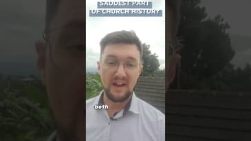 Saddest Part Of Church History...