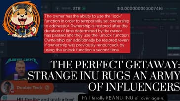 Leicester On The #Crypto That RUGGED @BleevesCrypto - Strange Inu