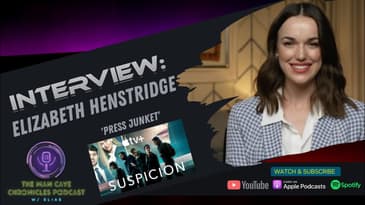 Elizabeth Henstridge talks about new series on Apple TV+ 'SUSPICION'