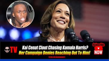 Kai Cenat Clout Chasing Kamala Harris?