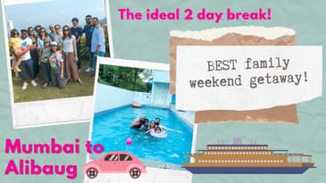 VLOG: MY Brother Threw My Mom In The Pool! | Family Weekend Getaway From Mumbai 🚙