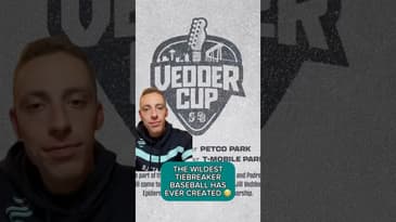 BASEBALL MOST INSANE TIEBREAKER EVER || #shorts #baseball #seattlemariners #sandiegopadres #pearljam