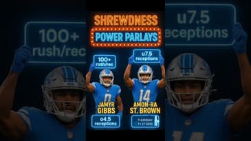 Shrewdness Thanksgiving Parlay #1!!! #NFL #sportsbetting #Lions #Packers