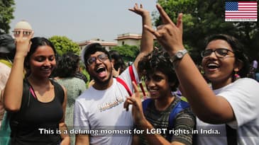 A defining moment for LGBT rights in India.