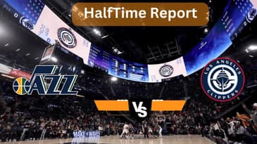Clippers v Jazz Halftime Report From Intuit Dome!