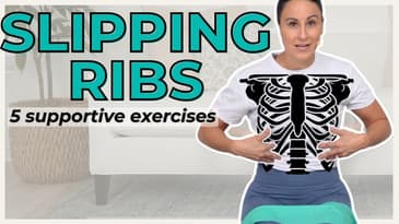 help slipping ribs with these exercises